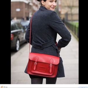 Cambridge satchel $200 new crossbody bag  w duster